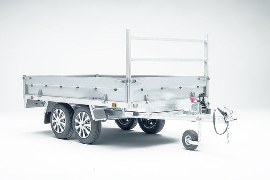 Kippanhänger POWER BOX ECO mit Langgutträger