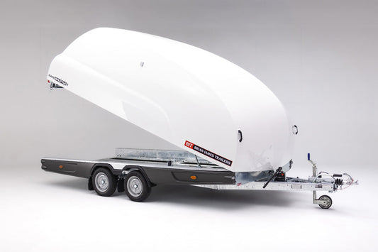 Geschlossener Autotransportanhänger Brian James Race Shuttle 2